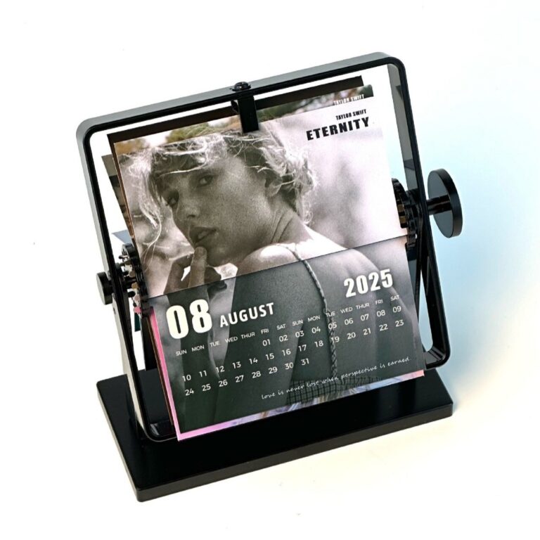 New Taylor Swift Mechanical Calendar 2025 With Desktop Ornament Gift EBay