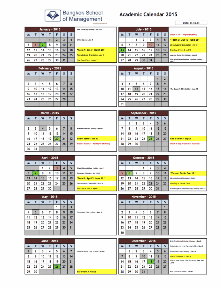 Nyu Academic Calendar Spring 2023 Modern Precision Paperless Calendar