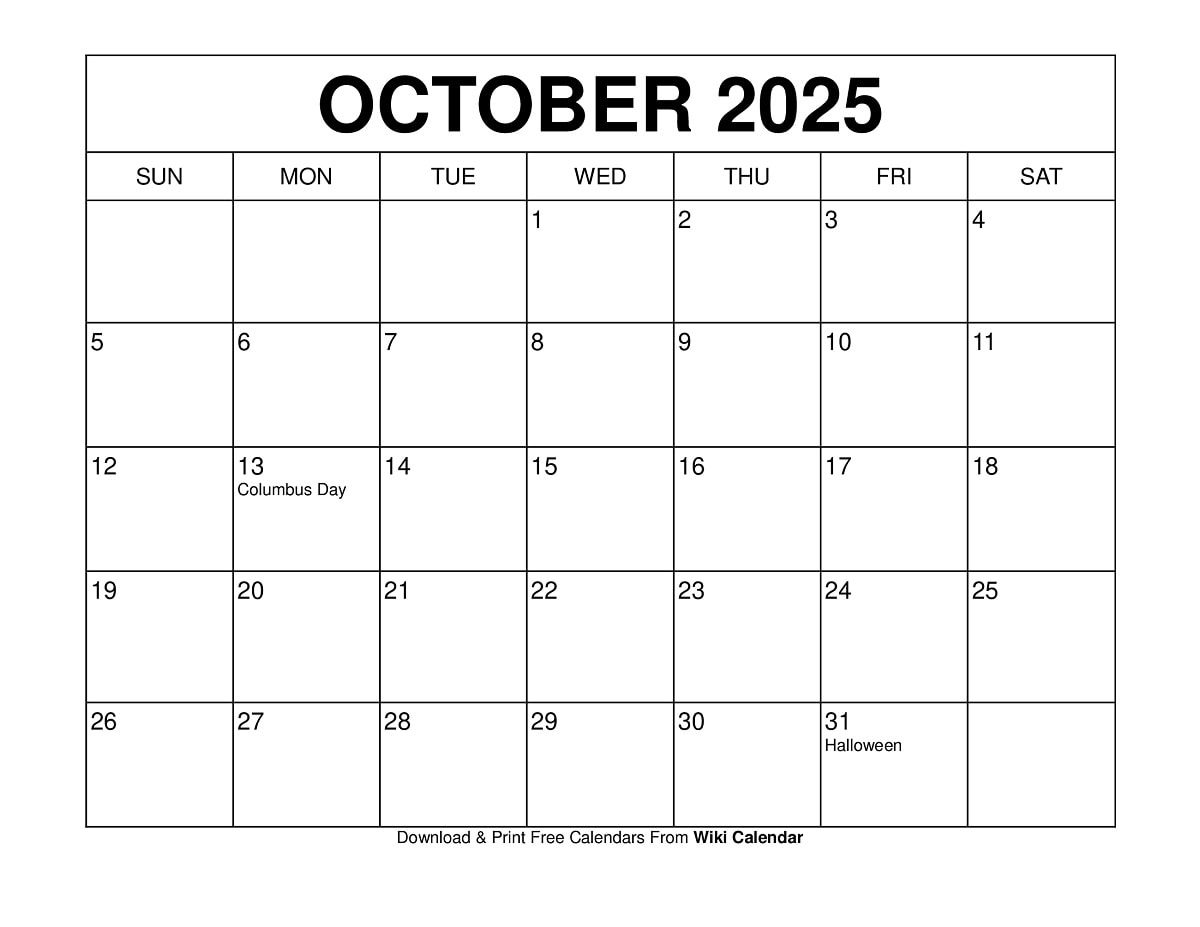 may to october 2025 calendar printable