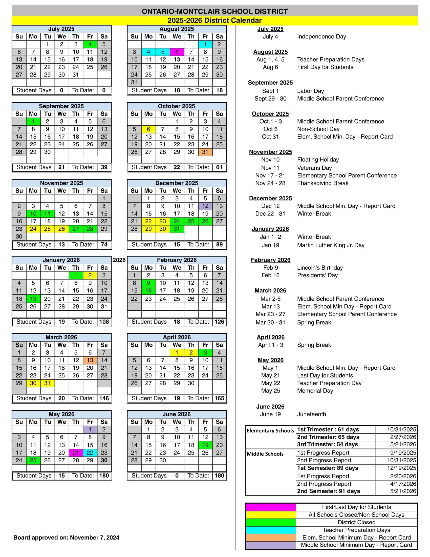 Ontario Montclair School District PDF 25 26 Revised EduCounty