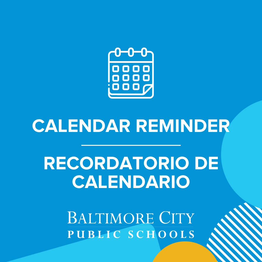 baltimore city public schools calendar