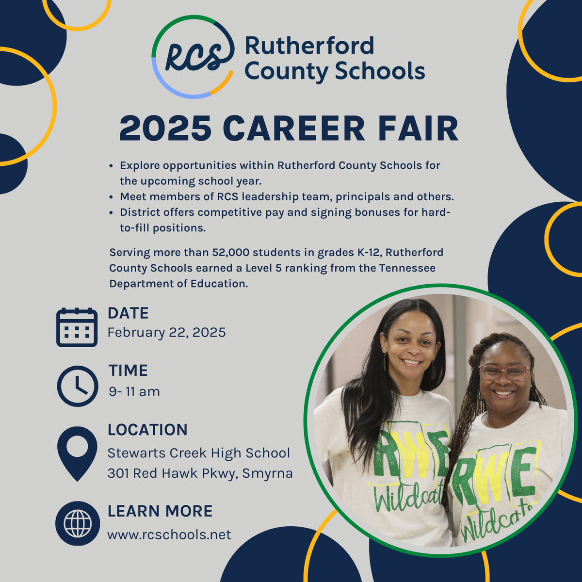 Rutherford County Schools Annual Career Fair Set For Feb 22 Rutherford County Schools