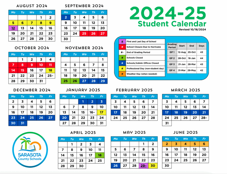 Sarasota County Schools Revises Calendar After Hurricane Closures