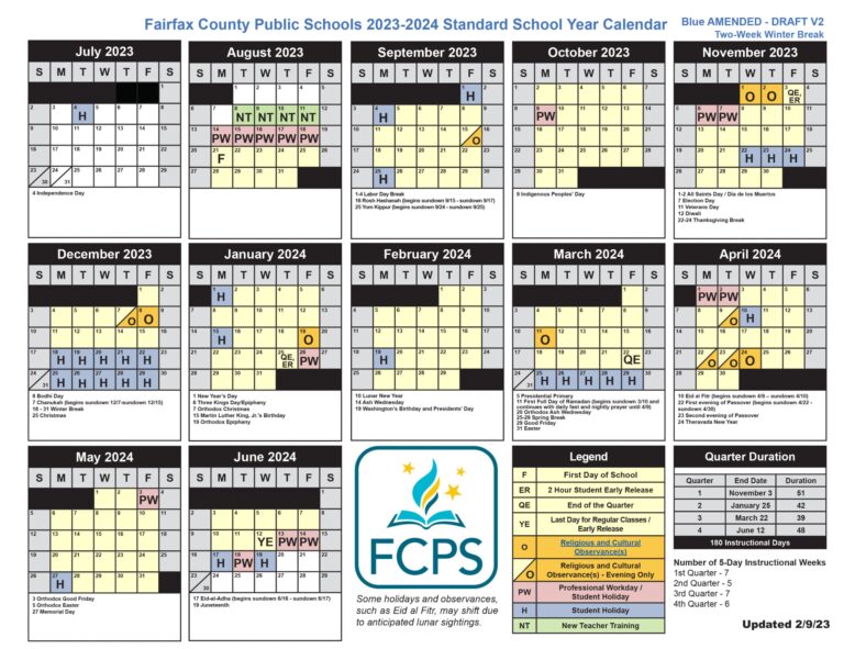 School Calendar Set In Fairfax Co But Not One Parents Saw