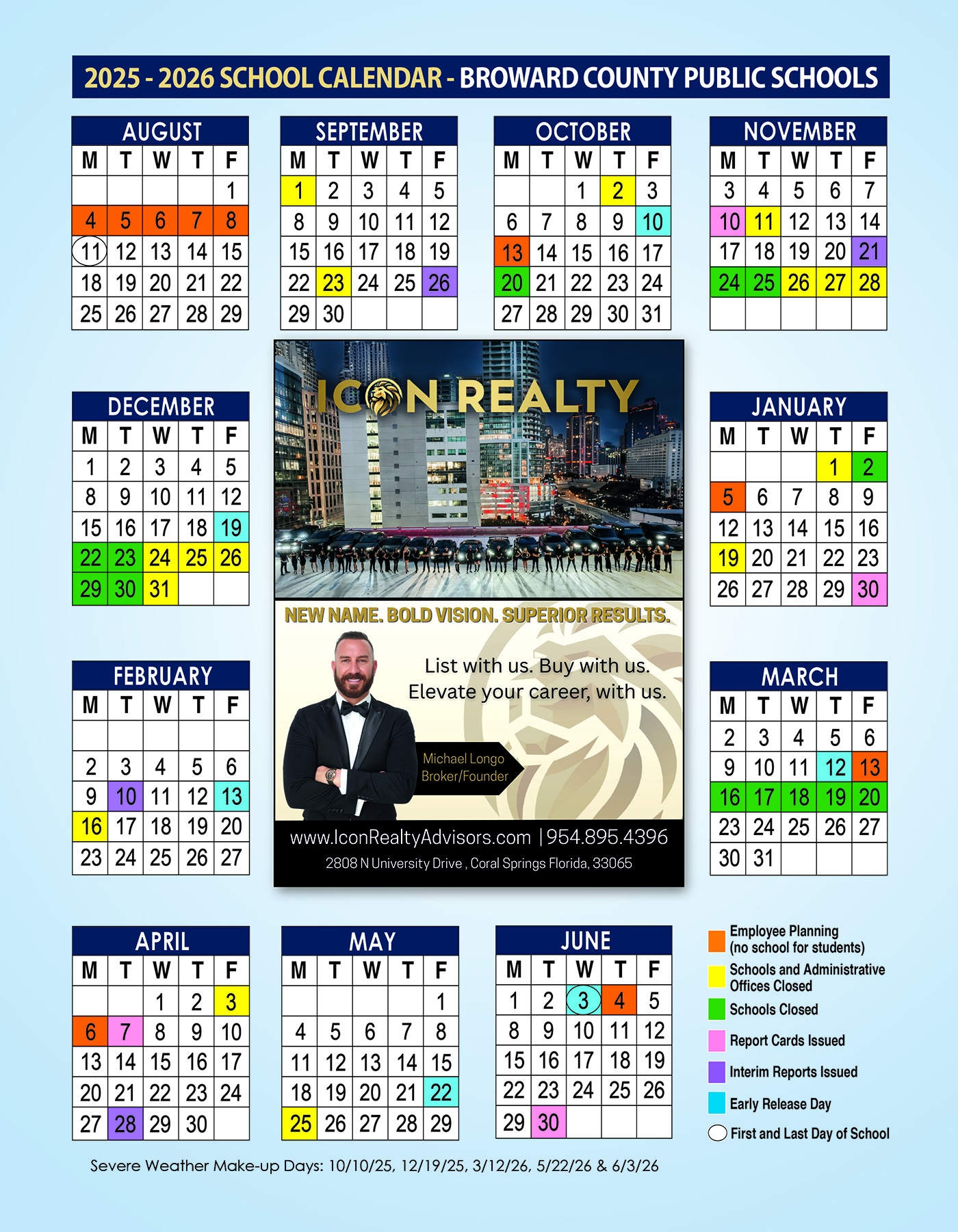calendar 2025 broward county schools