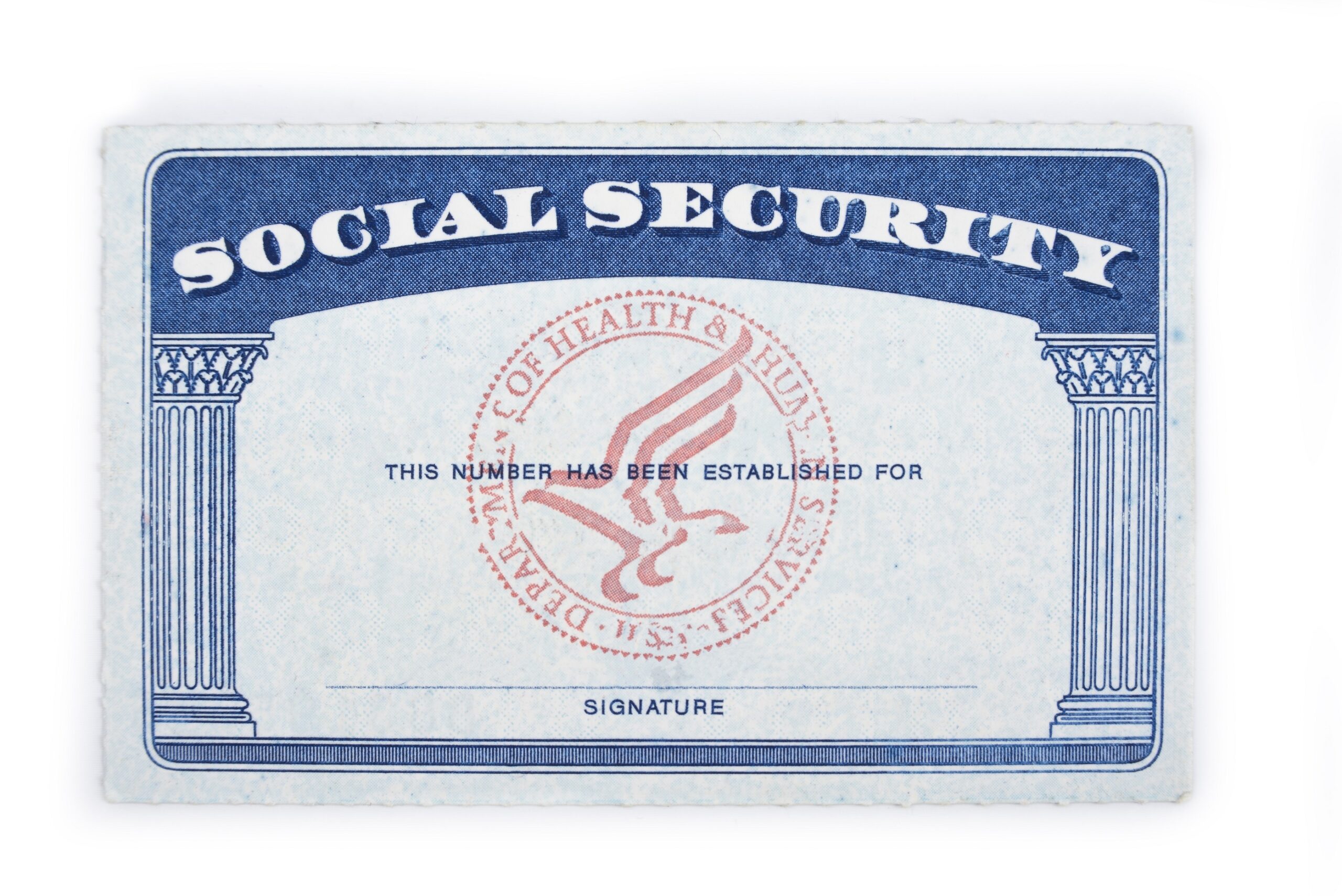 social security card templates