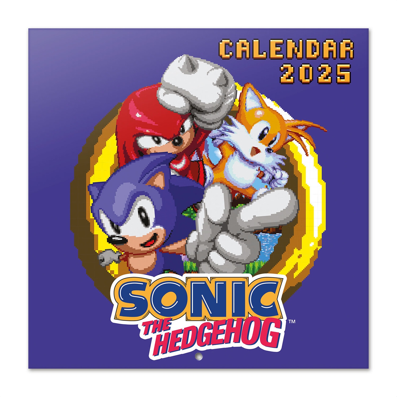 Sonic 2025 calendar