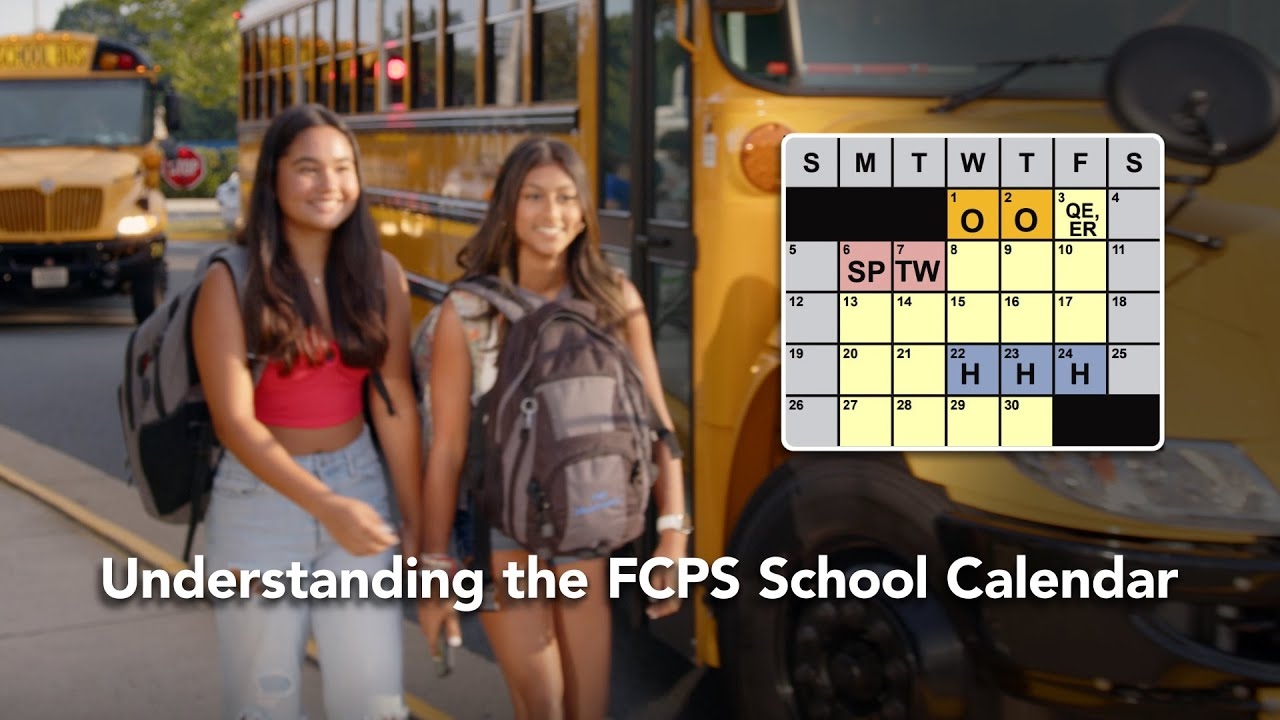 Standard School Year Calendar Fairfax County Public Schools