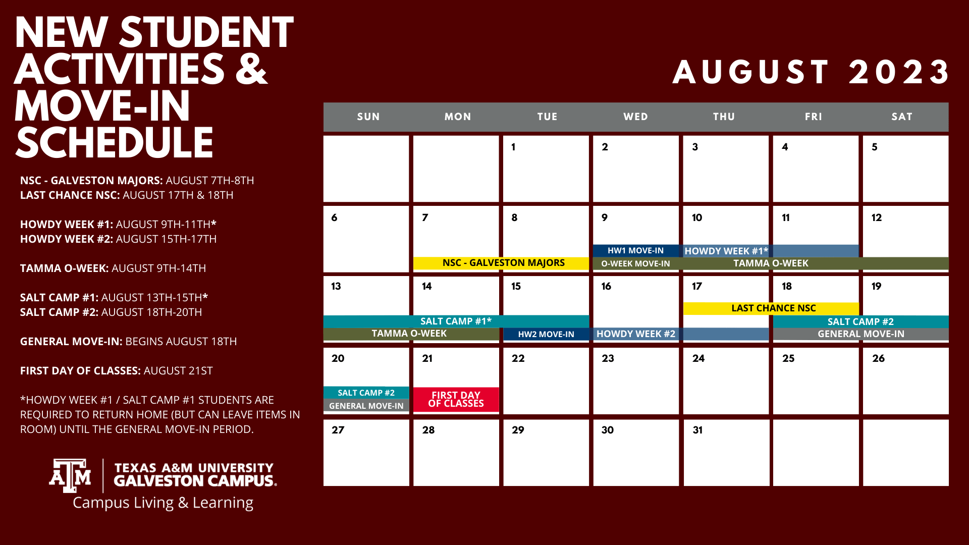 Tamu Spring 2025 Academic Calendar Printable Alphabet Charts