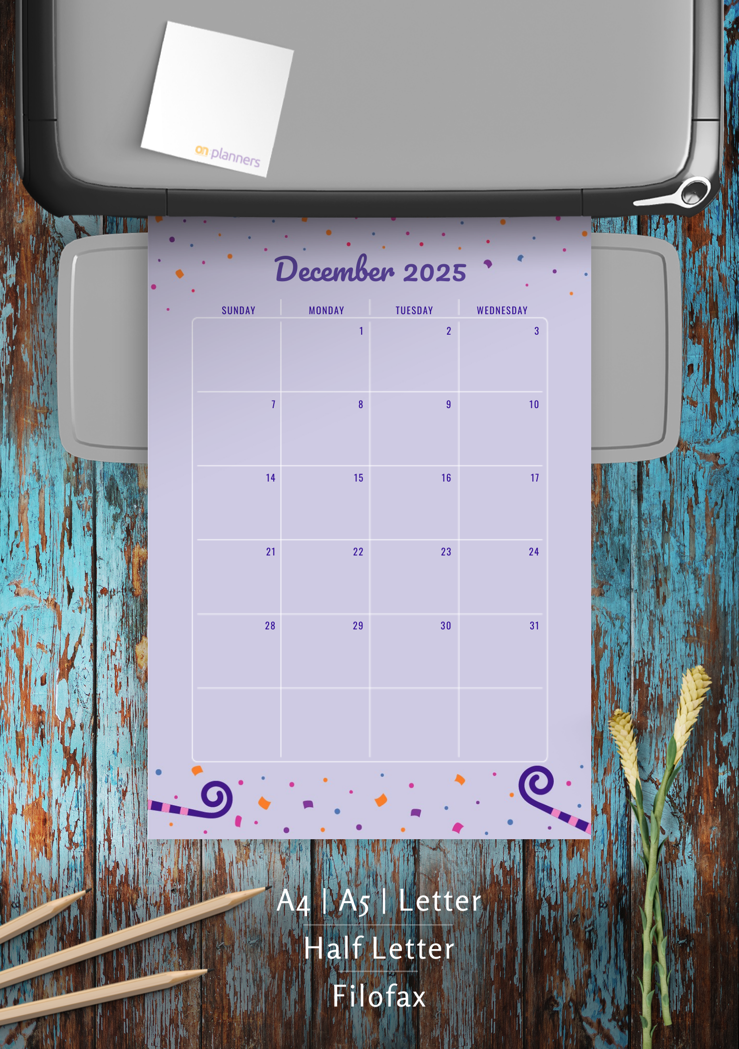 Two Page Monthly Birthday Calendar Never Miss A Date