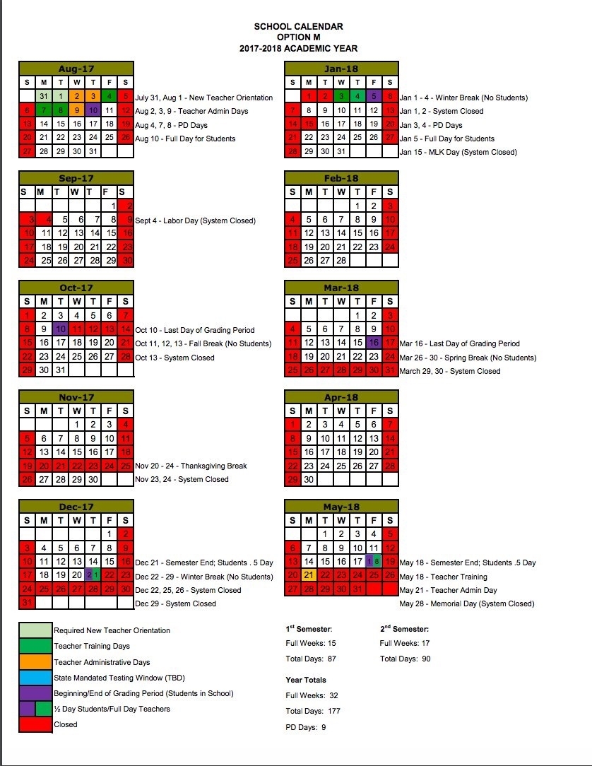 Williamson County Calendar Calendar Planning Tips