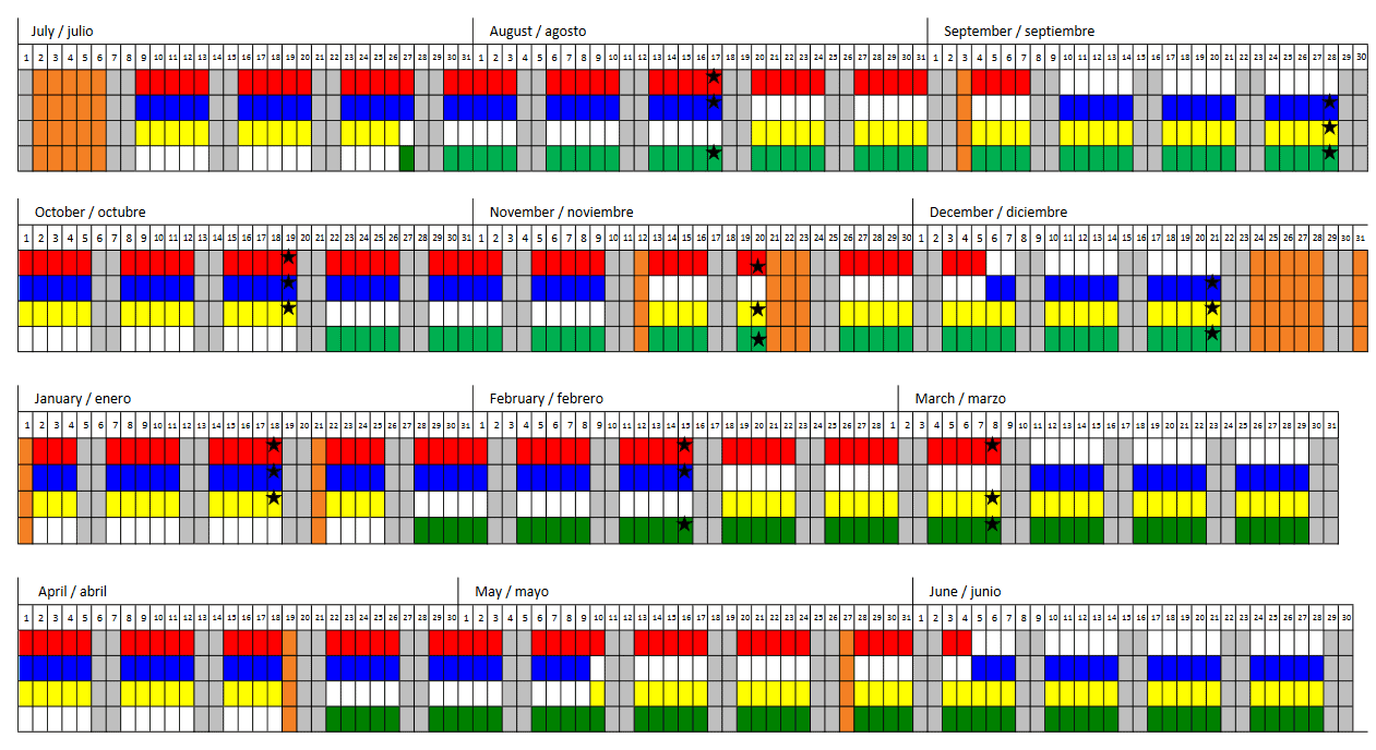 wake county schools traditional calendar