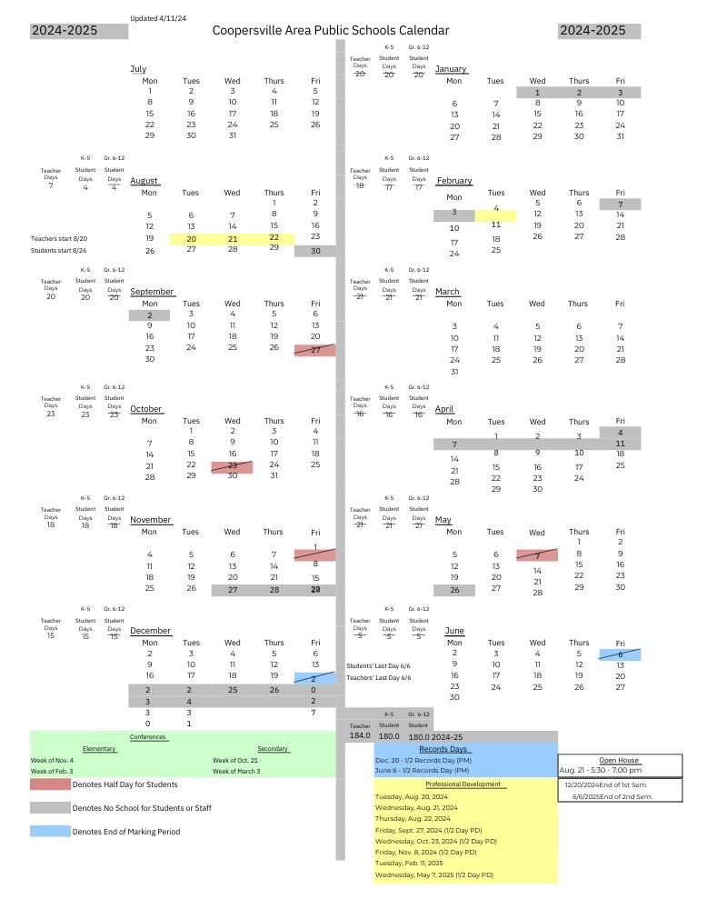 All The Greater Grand Rapids School Calendars 2025 26 GRPS School Calendar Grkids
