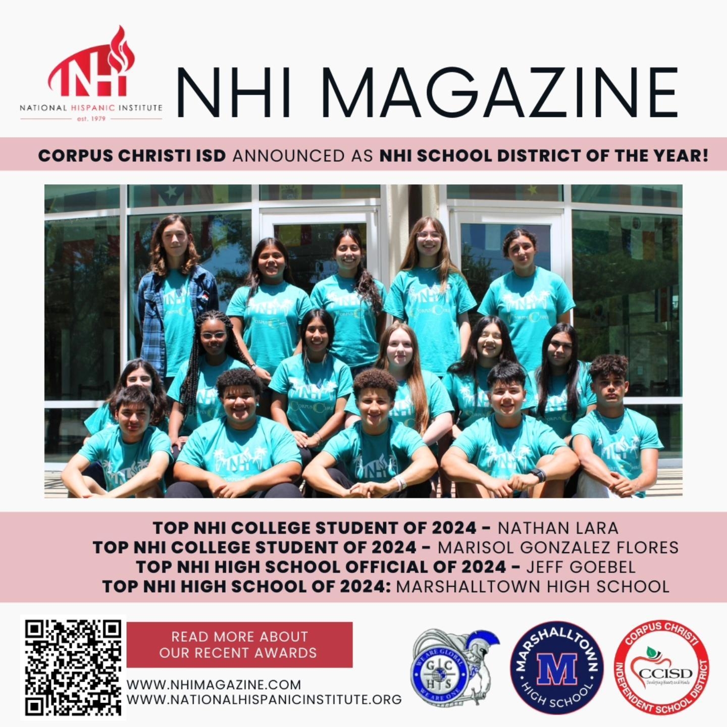 CCISD Named 2024 School District Of The Year CORPUS CHRISTI INDEPENDENT SCHOOL DISTRICT CCISD Named 2024 School District Of The Year CORPUS CHRISTI INDEPENDENT SCHOOL DISTRICT