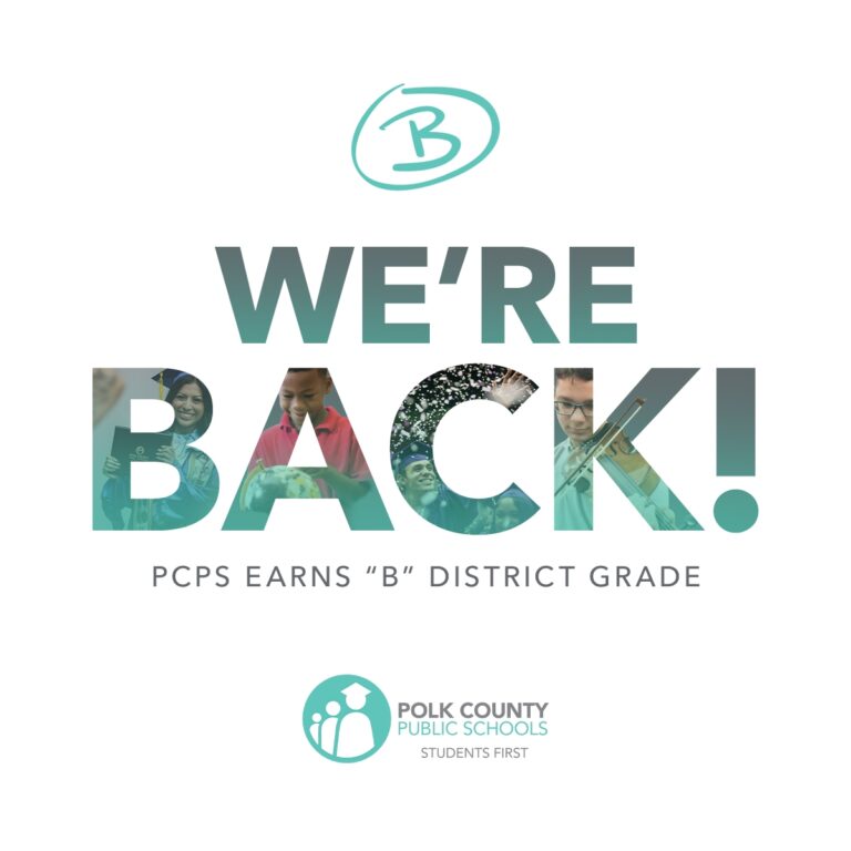 Polk County Public Schools Improves District Grade Earns A B Polk County Public Schools